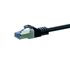 CAT6a S/FTP (PIMF) patchkabel 3m svart