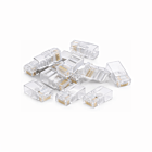 DANICOM UTP CAT6 RJ45 Kontakt - för stel kärna - 10 st