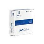 DANICOM CAT6A S/FTP 50m kabel på rullstyv - LSZH (Dca)