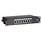 10 tum CAT6 FTP patchpanel - 8 portar