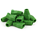 DANICOM RJ45 Kabelgenomföring Grön - 10 st
