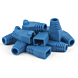 DANICOM RJ45 Kabelskydd Blå Large - 10 stycken