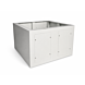 Sockel för 19 tum utomhus serverskåp 600x800x400mm (BxDxH)
