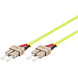 Fiberoptisk kabel SC-SC OM5 (laseroptimerad) 7,5m