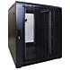 12U mini serverrack med perforerad dörr 800x1200x720mm (BxDxH)