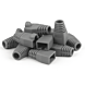 DANICOM RJ45 Kabelgenomföring Grå - 10 st