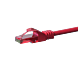 UTP CAT6 patchkabel 5m röd - 100% koppar