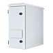 6U utomhus väggskåp för vertikal montering IP55 - 600x280x600mm (BxDxH)