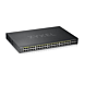 Zyxel 48-portars GS1920 smart hanterad PoE+-switch