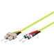 Fiberoptisk kabel SC-ST OM5 (laseroptimerad) 5m
