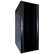 42U serverskåp med glasdörr 800x1200x2000mm (BxDxH)