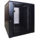 18U serverskåp med perforerad dörr 800x1000x1000mm (BxDxH)