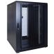 22U serverskåp med perforerad dörr 800x1000x1200mm (BxDxH)