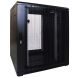 18U serverskåp med perforerad dörr 800x800x1000mm (BxDxH)