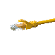 UTP CAT5e patchkabel 1m gul - 100% koppar