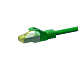 Cat7 S/FTP (PIMF) patchkabel 10m grön
