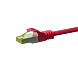 Cat7 S/FTP (PIMF) patchkabel 30m röd