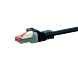 CAT6 S/FTP (PIMF) patchkabel 15m svart