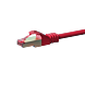CAT6 S/FTP (PIMF) patchkabel 1m röd