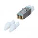 Multimode koppling E2000-E2000 duplex turkos