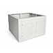 Sockel för 19 tum utomhus serverskåp 600x800x400mm (BxDxH)