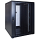22U serverrack med perforerad dörr 800x1200x1200mm (BxDxH)