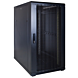22U serverrack med perforerad dörr 600x1200x1200mm (BxDxH)