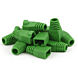 DANICOM RJ45 Kabelgenomföring Grön - 10 st