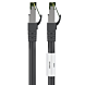 Cat8 S/FTP (PIMF) patchkabel 1m svart