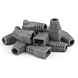 DANICOM RJ45 Kabelskydd Grå Large - 10 stycken