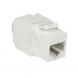 CAT6a UTP Keystone Connector - Verktygslös - Vit