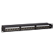 CAT5e FTP patchpanel - 24 portar