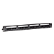 CAT6 UTP patchpanel - 24 portar
