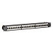 CAT6a STP patchpanel - 24 portar
