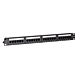 CAT6 UTP patchpanel - 24 portar