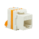 CAT6a UTP Keystone Connector - Verktygslös vridning