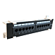 CAT5e UTP väggmonterad patchpanel - 12 portar