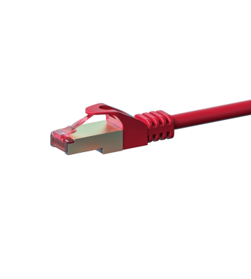 CAT6 S/FTP (PIMF) patchkabel 2m röd