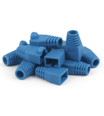 DANICOM RJ45 Kabelskydd Blå Large - 10 stycken