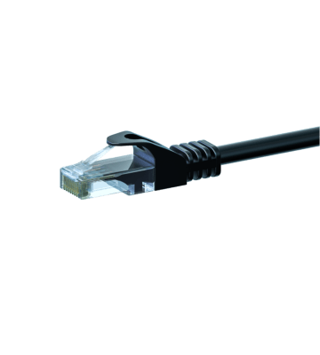 CAT6 UTP patchkabel 2m svart - CCA