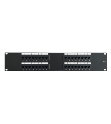 CAT6 UTP patchpanel - 32 portar - 2U