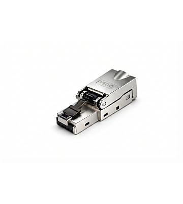 DANICOM S/FTP CAT6A Verktygslös RJ45-kontakt - för styv kärna