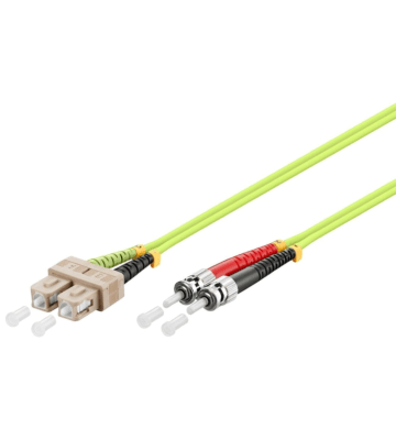 Fiberoptisk kabel SC-ST OM5 (laseroptimerad) 3m