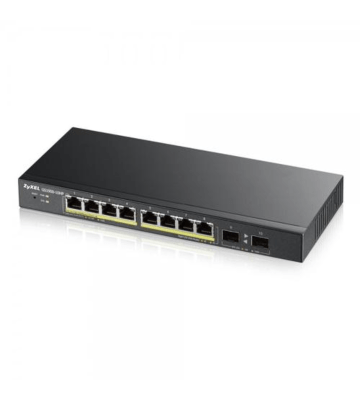 Zyxel 8-portars GS1900 smart hanterad PoE+-switch