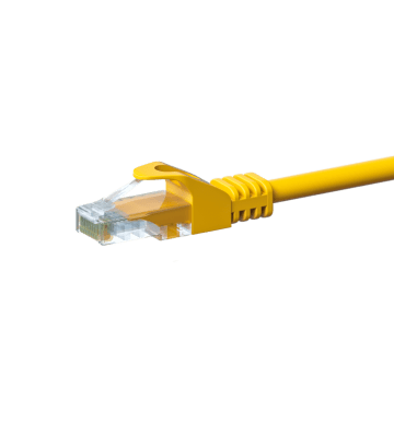 CAT5e UTP patchkabel 5m gul - CCA