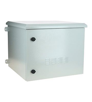 9U utomhus väggskåp IP55 - 600x600x500mm (BxDxH)