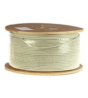 DANICOM CAT6 100% koppar UTP 500m kabel på rullstyv - LSZH (Cca)