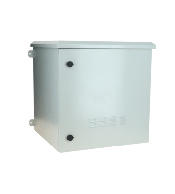12U utomhus väggskåp IP55 - 600x600x635mm (BxDxH)