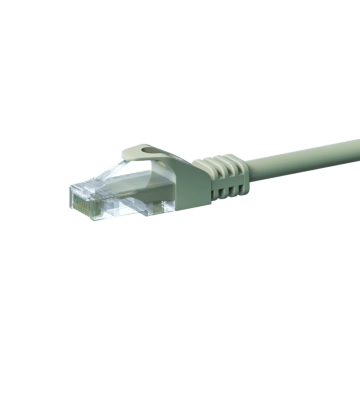 UTP CAT5e patchkabel 5m grå - 100% koppar
