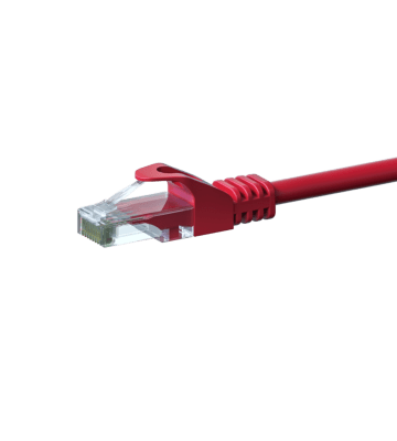 CAT6 UTP patchkabel 5m röd - CCA